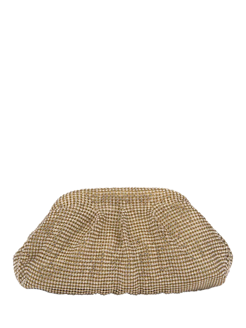 Paradox London Dianne Ruched Clutch Bag