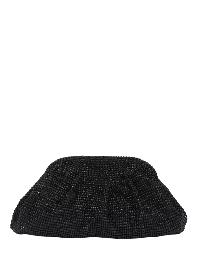 Paradox London Dianne ruched clutch bag (British brand)