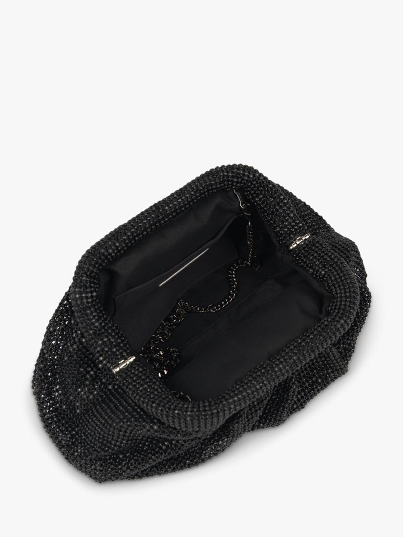 Paradox London Dianne ruched clutch bag (British brand)