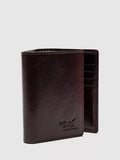 Rodd & Gunn leather wallet in chocolate, imported from the UK