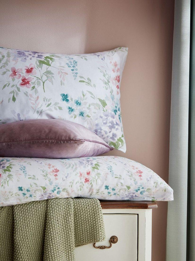 Laura Ashley Aulden Flowers double duvet cover set (British brand)