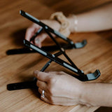 Swedish Posture foldable ergonomic laptop stand, imported from the UK