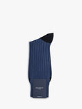 Hackett London ribbed cotton socks, imported from the UK