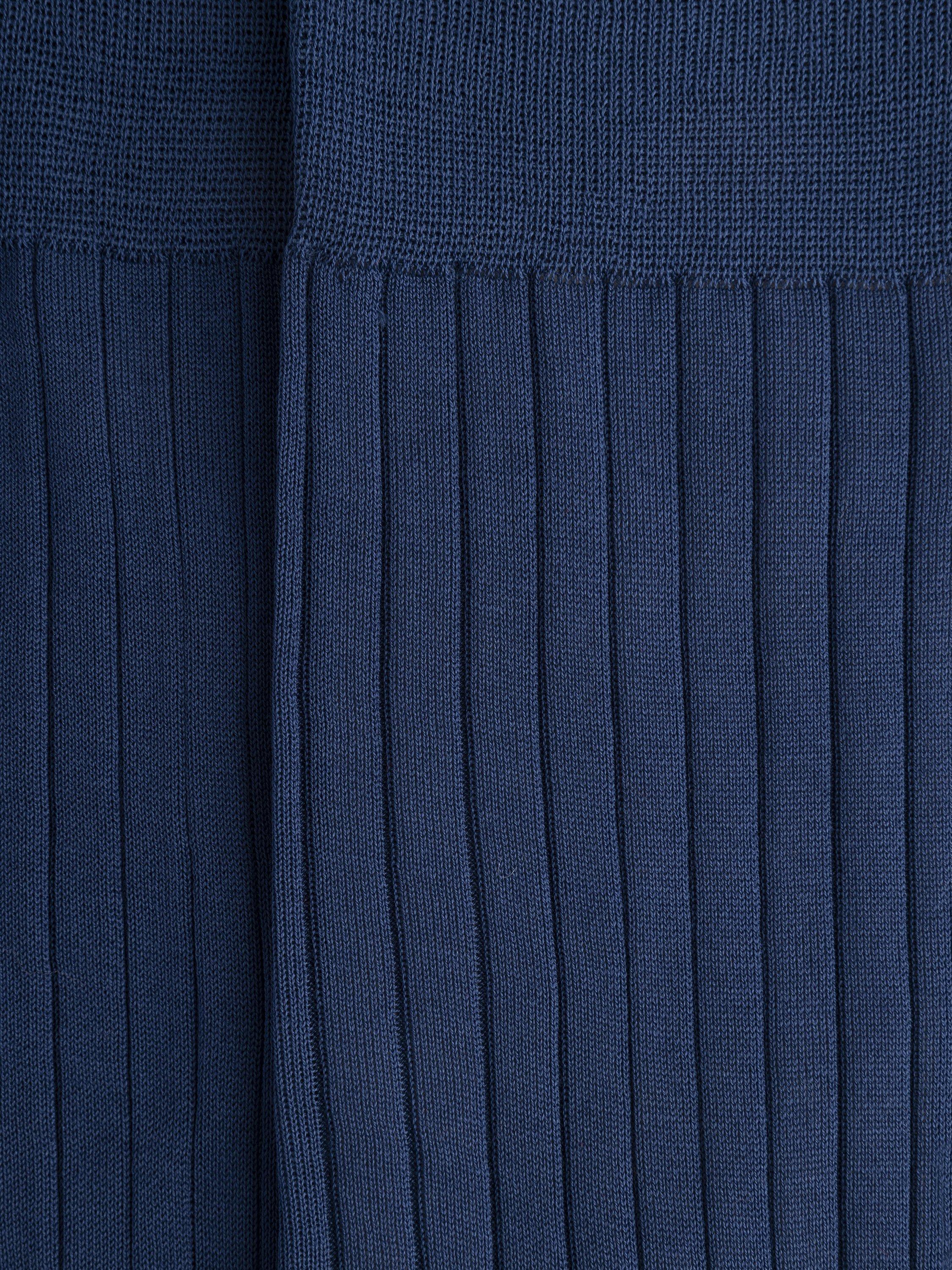 Hackett London ribbed cotton socks, imported from the UK