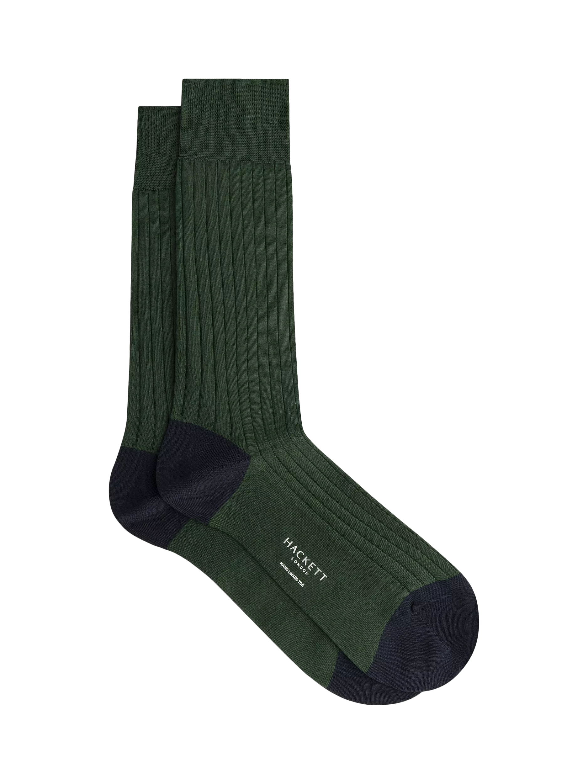 Hackett London Ribbed Cotton Socks