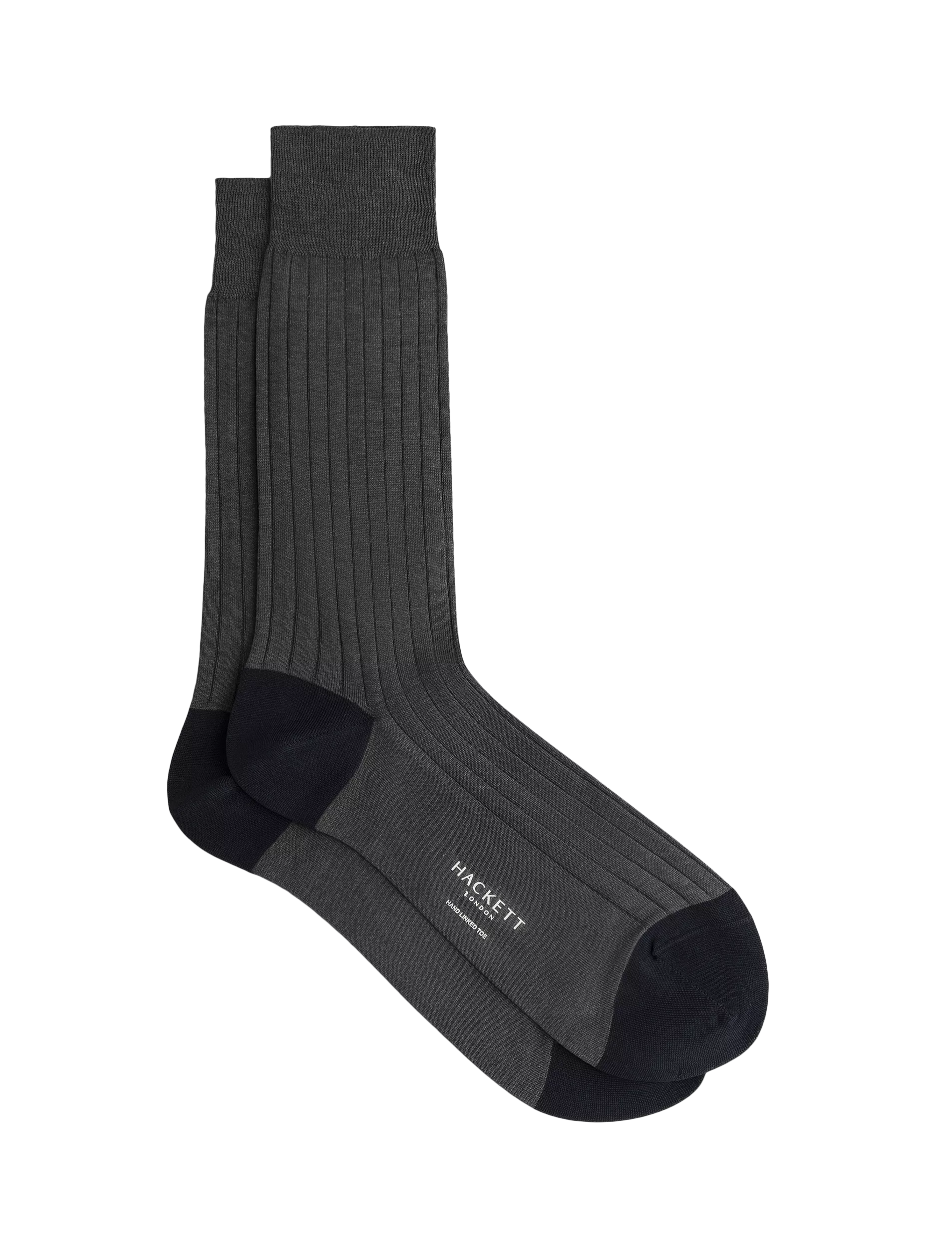 Hackett London Ribbed Cotton Socks