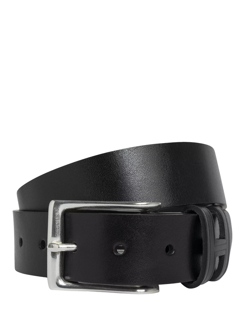 Hackett London leather belt with H keeper, UK version