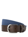Hackett London braided leather tip belt - British product