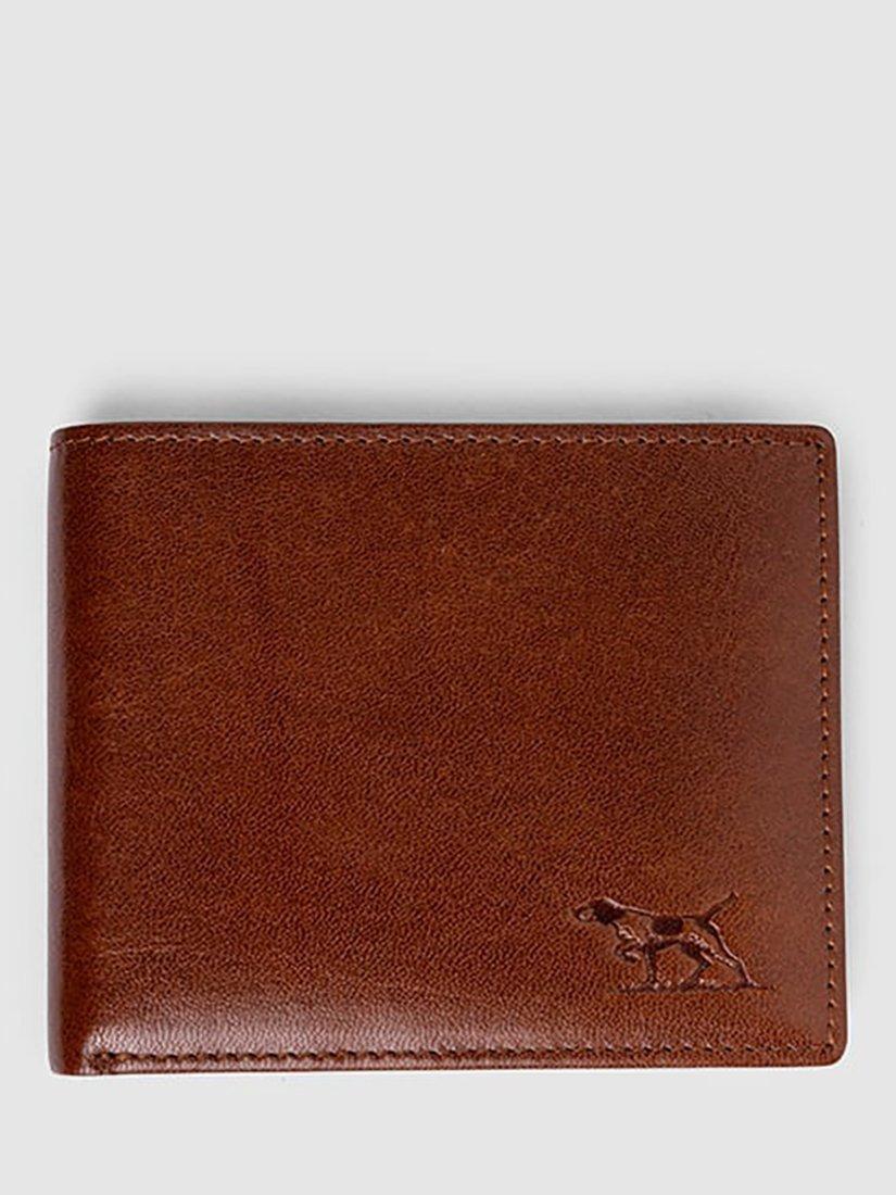 Rodd & Gunn Wakefield leather bi-fold wallet 11x9cm, UK version