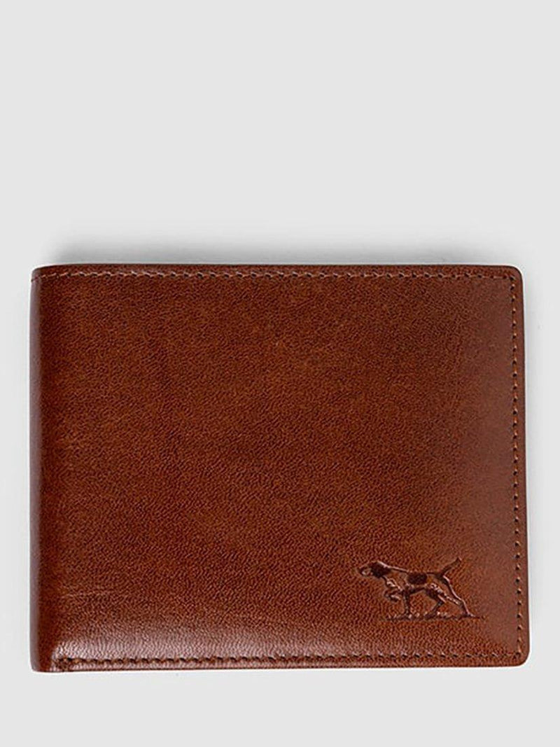Rodd & Gunn Wakefield leather bi-fold wallet 11x9cm, UK version