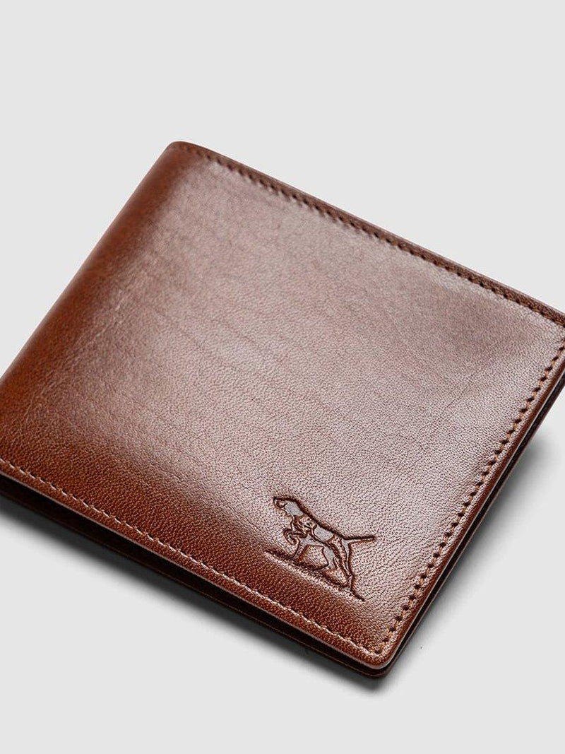 Rodd & Gunn Wakefield leather bi-fold wallet 11x9cm, UK version