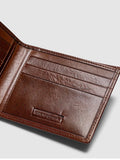 Rodd & Gunn Wakefield leather bi-fold wallet 11x9cm, UK version