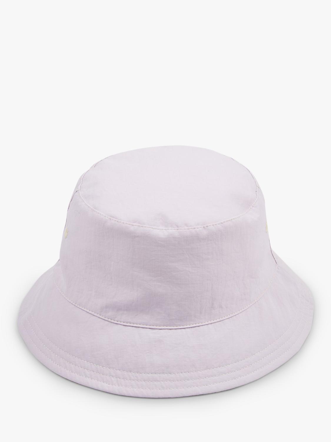 New Balance kids reversible bucket hat bright lavender (British brand)