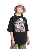 New Balance kids reversible bucket hat bright lavender (British brand)