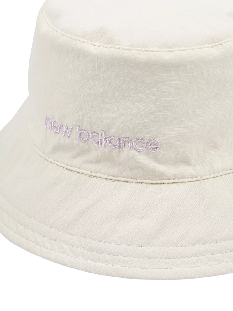 New Balance kids reversible bucket hat bright lavender (British brand)