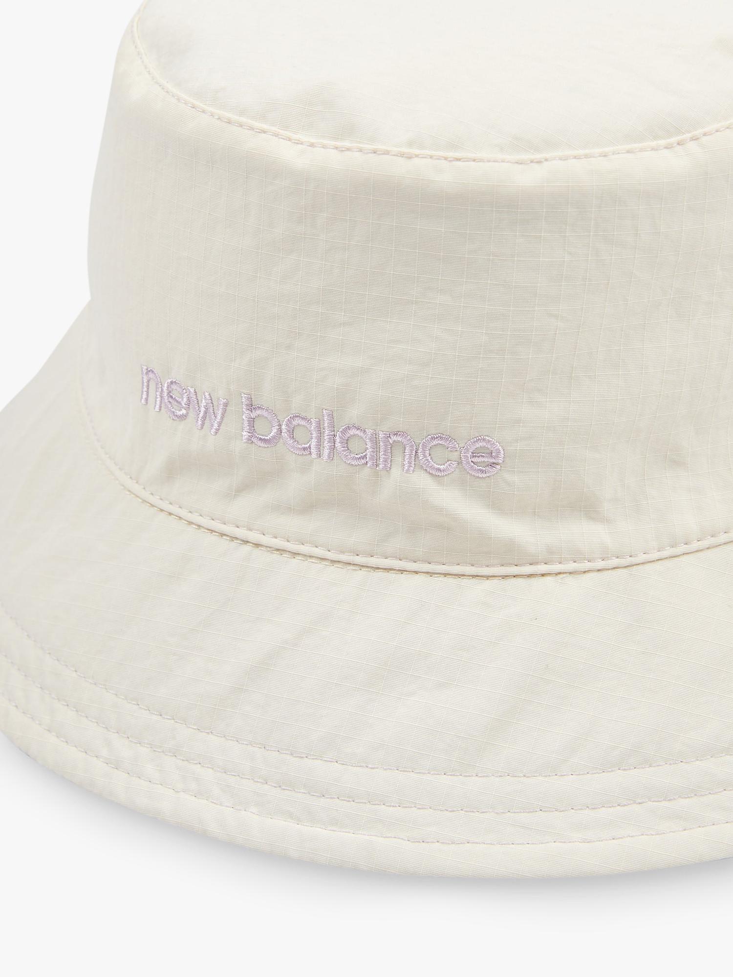 New Balance kids reversible bucket hat bright lavender (British brand)