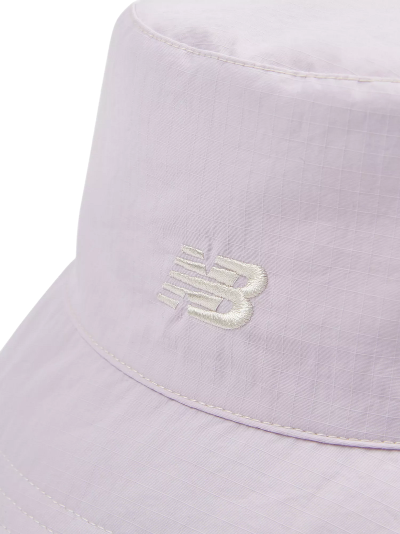 New Balance kids reversible bucket hat bright lavender (British brand)
