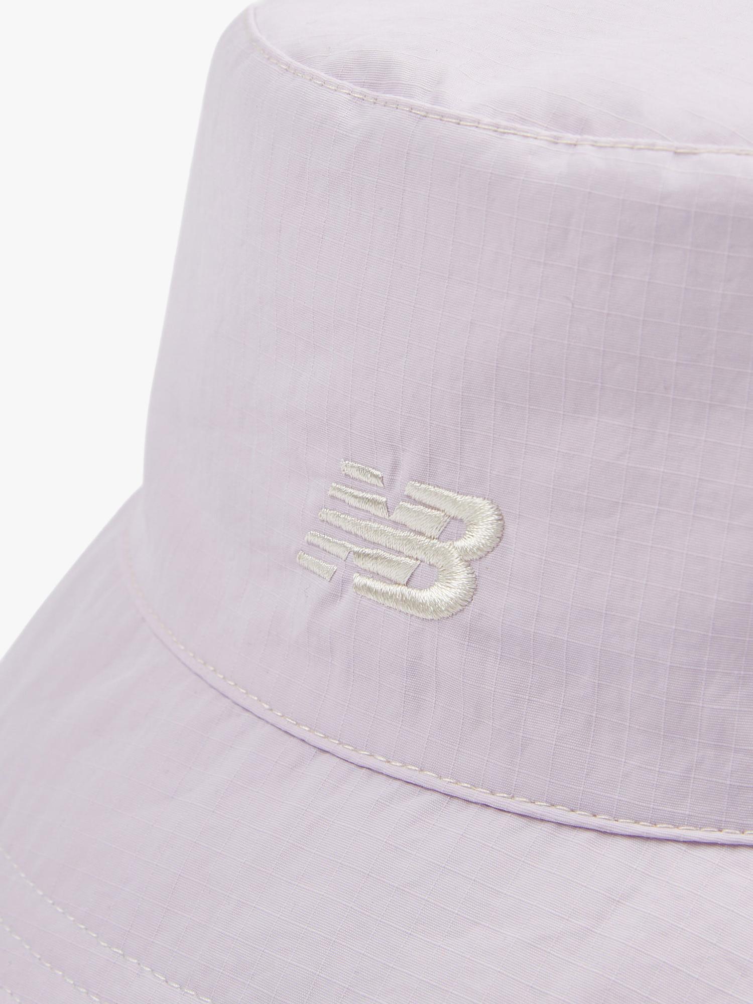 New Balance kids reversible bucket hat bright lavender (British brand)