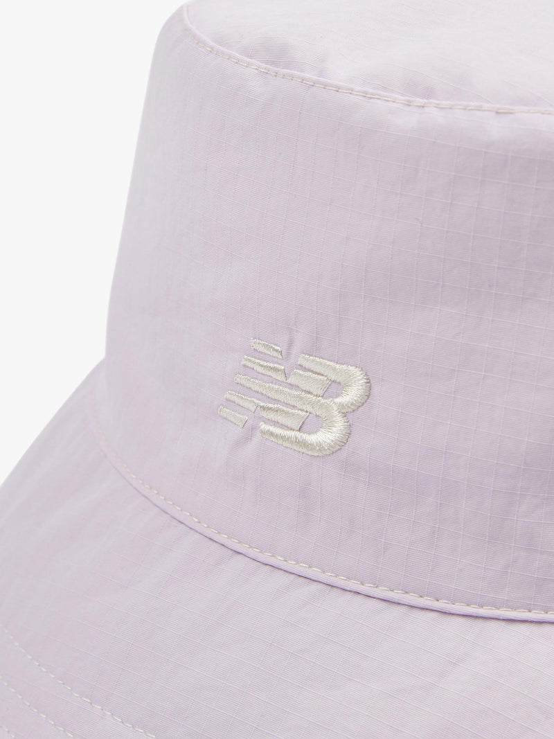 New Balance kids reversible bucket hat bright lavender (British brand)