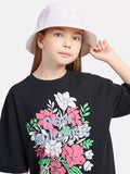 New Balance kids reversible bucket hat bright lavender (British brand)