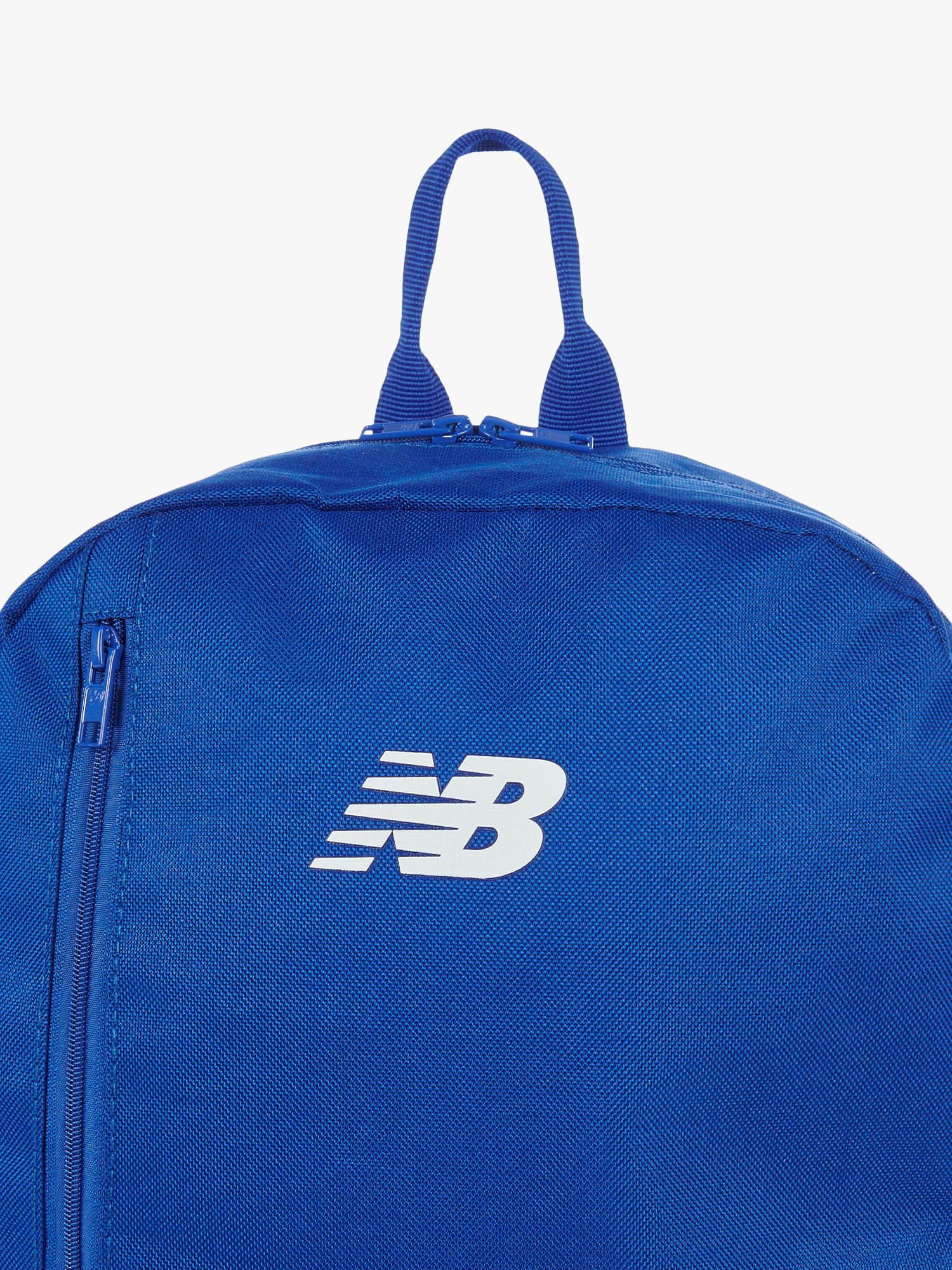 New Balance kids contrast backpack polyester adjustable straps (British brand)