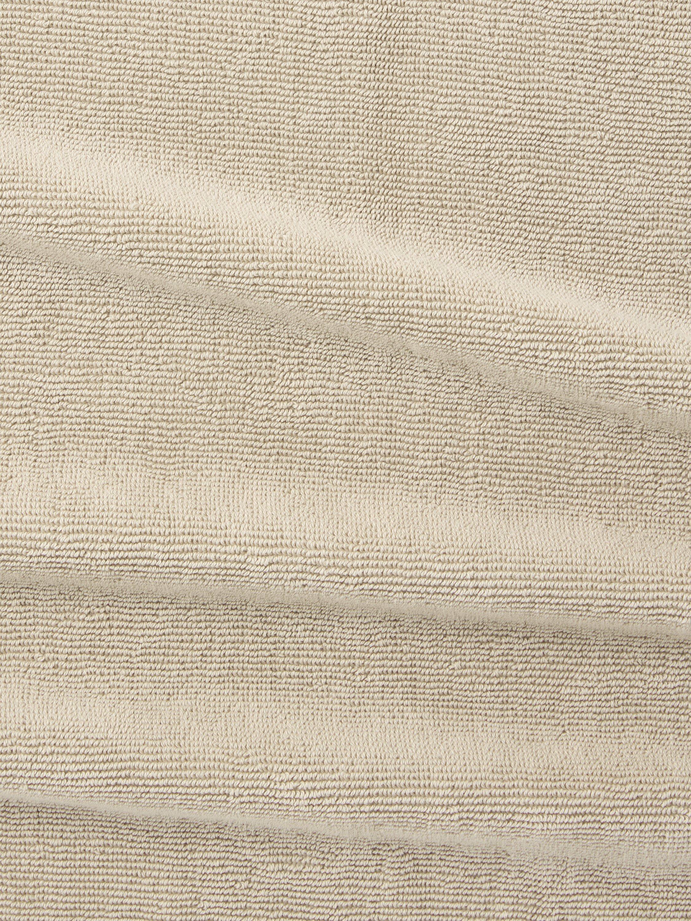John Lewis cotton bath towels with black border, UK version