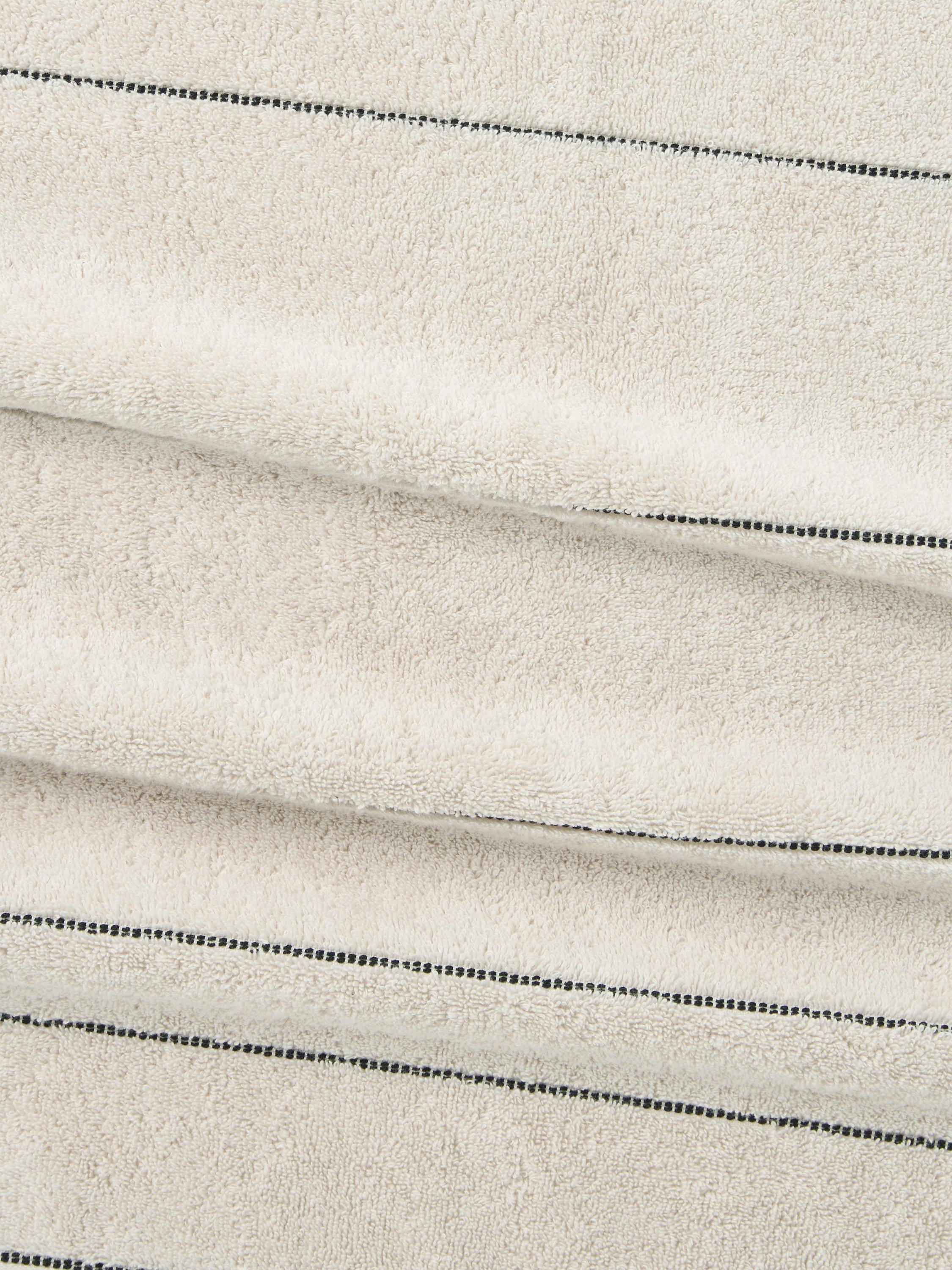 John Lewis Textured Stripe Towel 600gsm, UK version