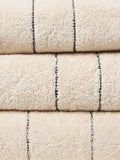 John Lewis Textured Stripe Towel 600gsm, UK version