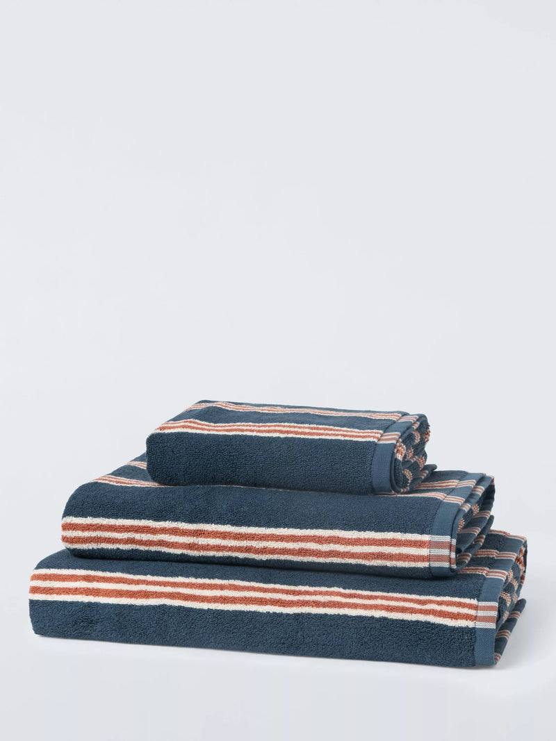 John Lewis Ambleside Stripe Bath Towels