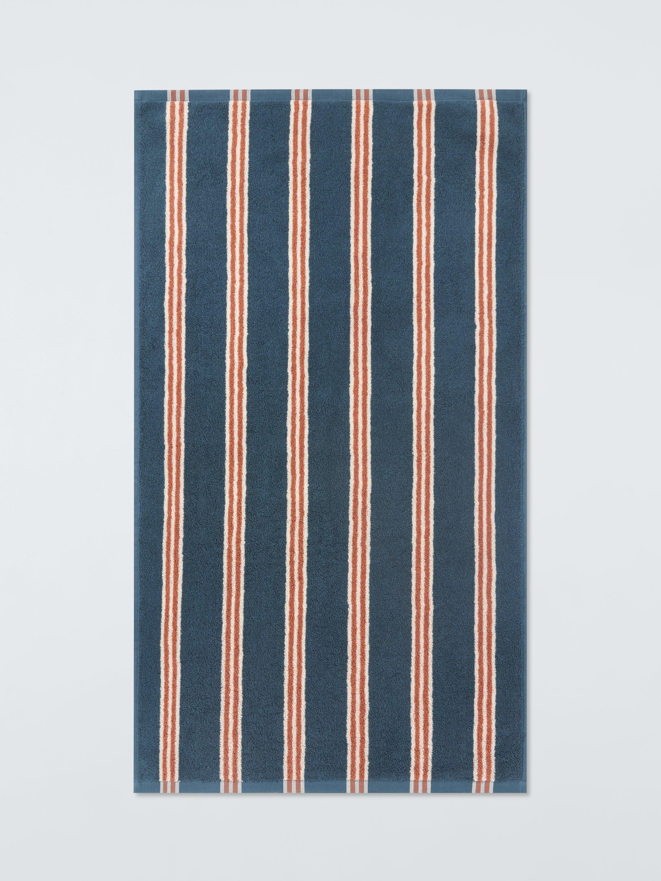 John Lewis Ambleside stripe towel 600gsm - British product