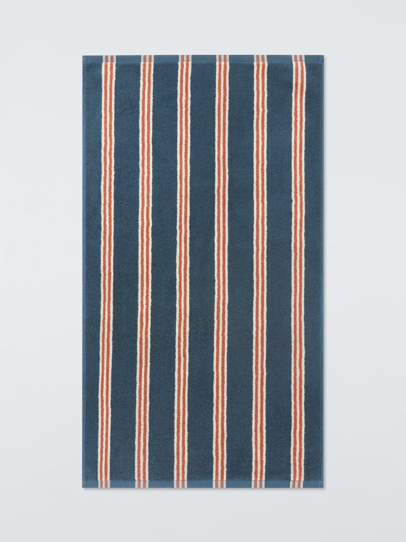 John Lewis Ambleside stripe towel 600gsm - British product