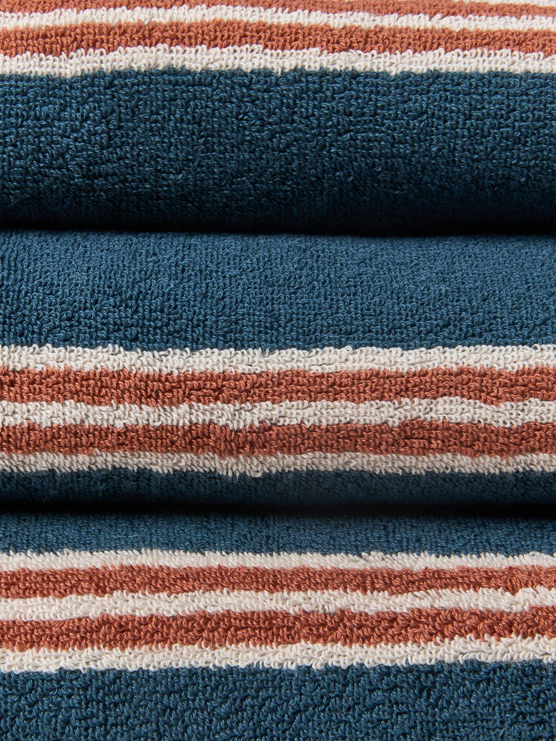 John Lewis Ambleside stripe towel 600gsm - British product