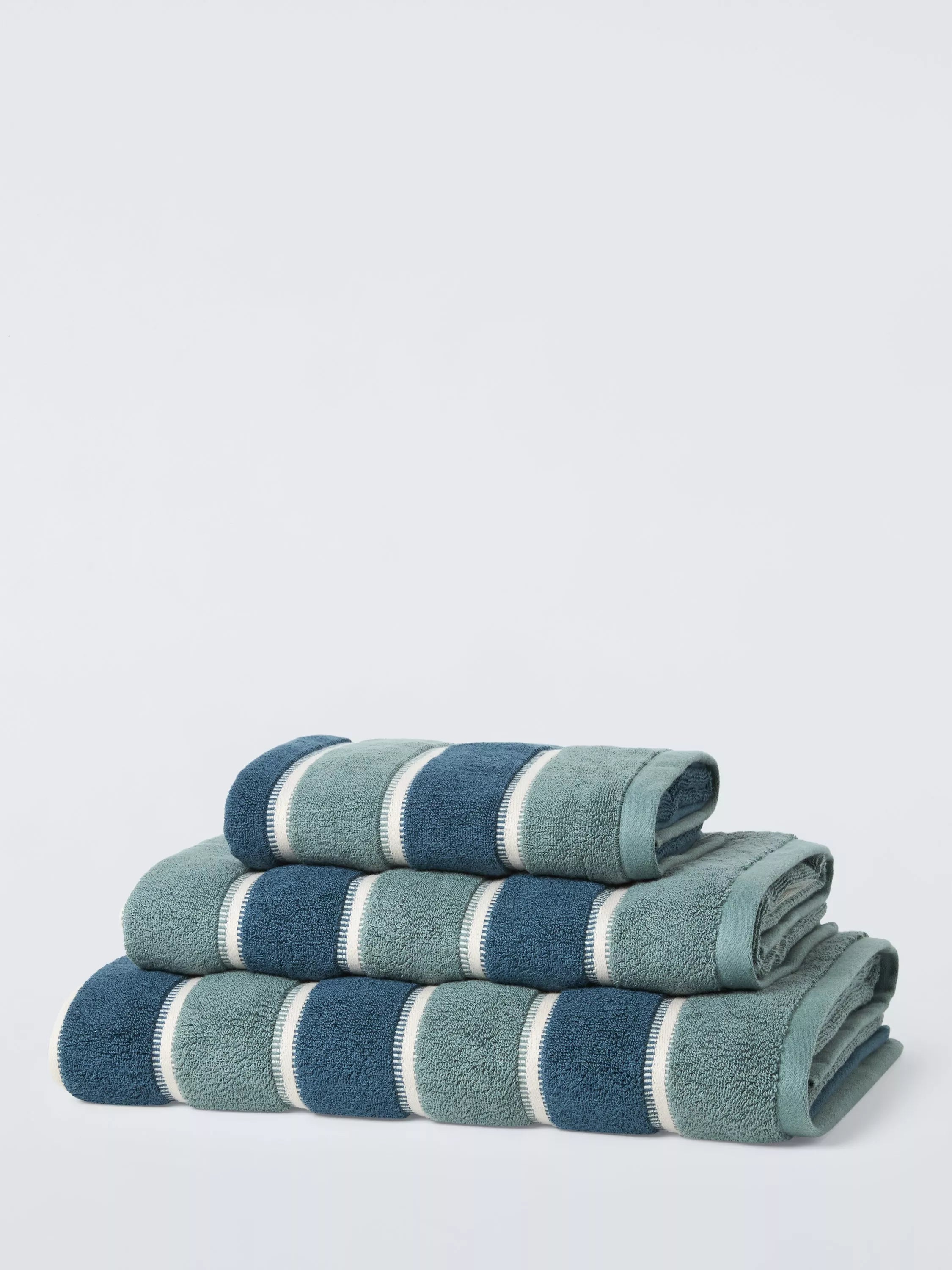 John Lewis Harvest Block Stripe bath towels, UK version