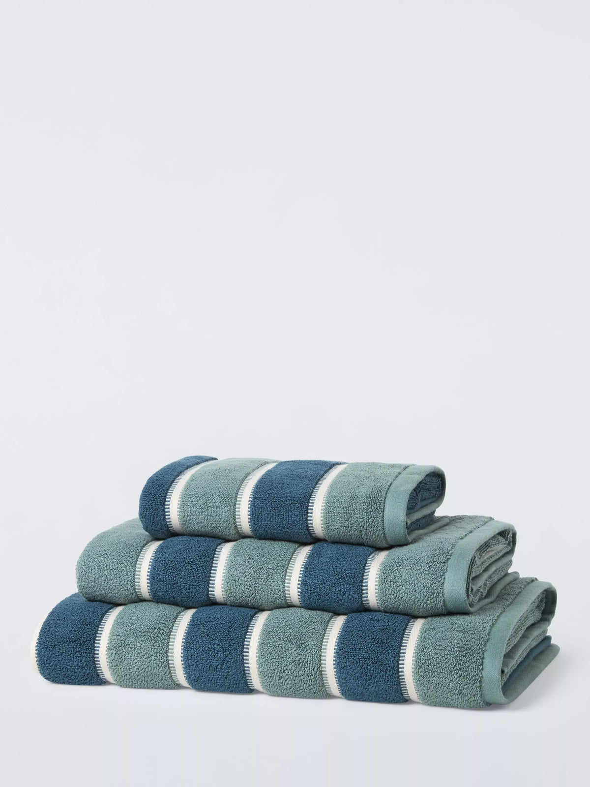 John Lewis Harvest Block Stripe bath towels, UK version