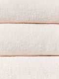John Lewis scallop edge towel cream black bath sheet - British product