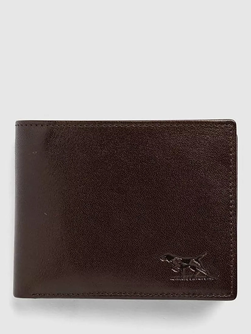 Rodd & Gunn Wardville leather pouch wallet chocolate, UK version