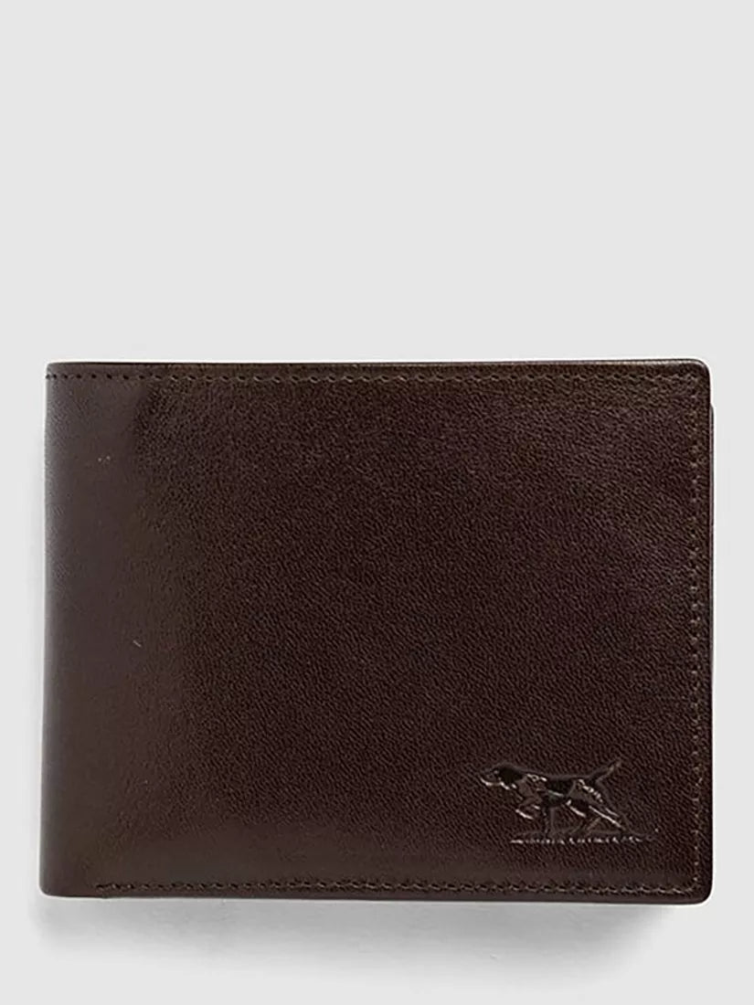 Rodd & Gunn Wardville leather pouch wallet chocolate, UK version