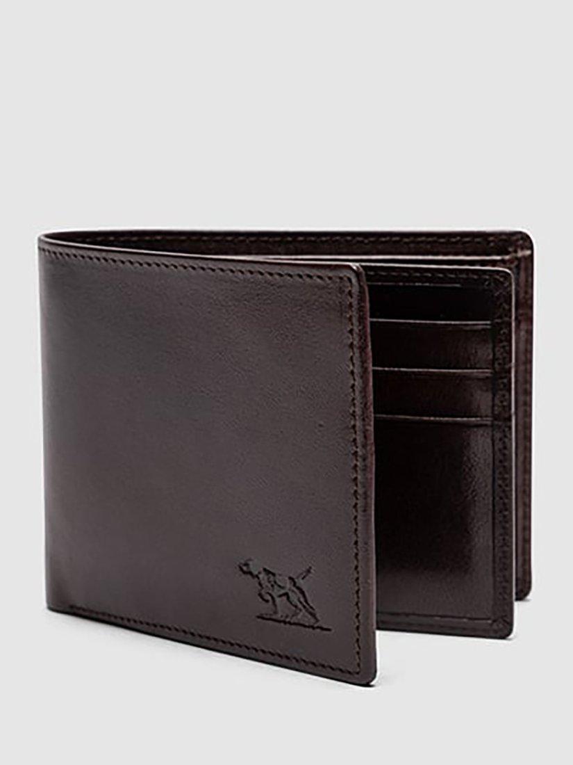Rodd & Gunn Wardville leather pouch wallet chocolate, UK version
