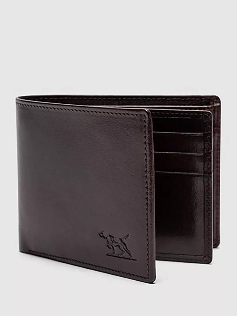 Rodd & Gunn Wardville leather pouch wallet chocolate, UK version