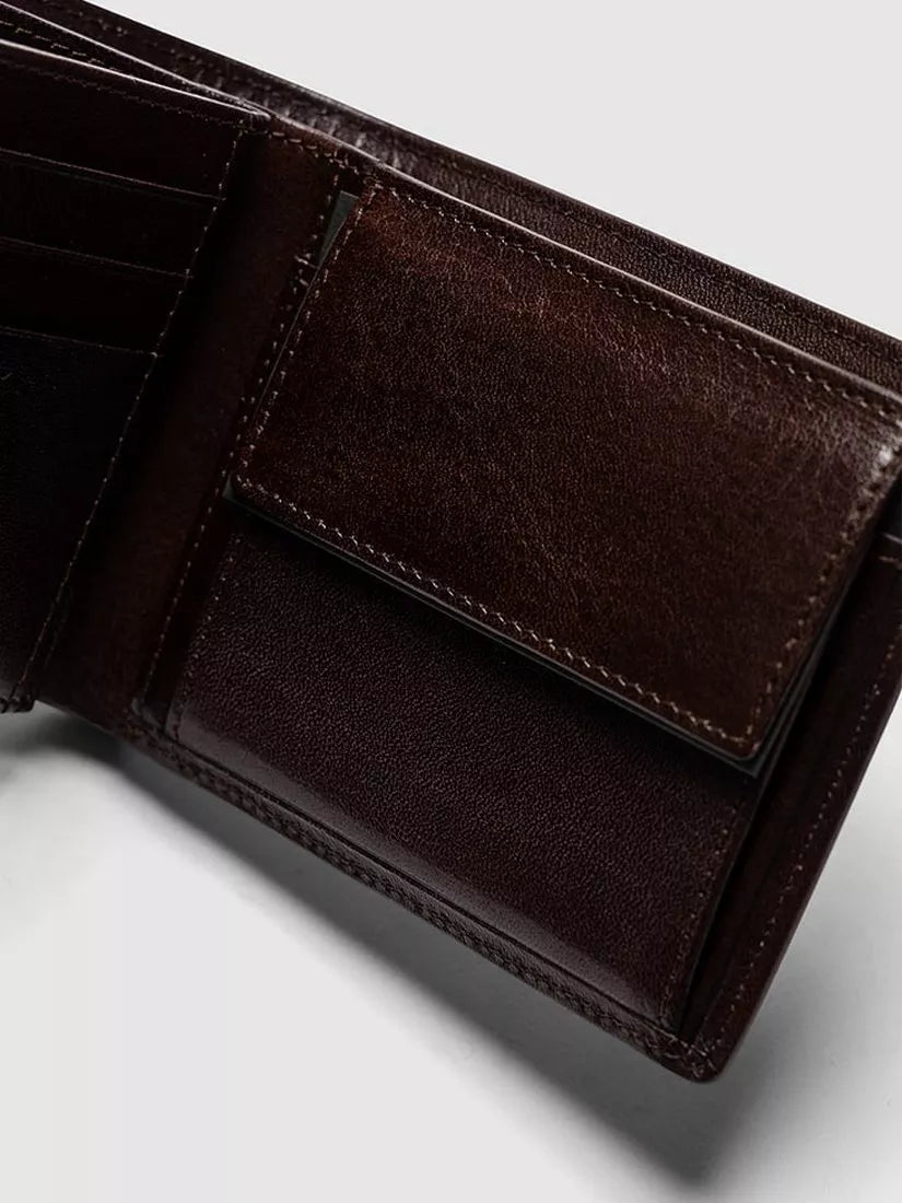 Rodd & Gunn Wardville leather pouch wallet chocolate, UK version