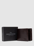 Rodd & Gunn Wardville leather pouch wallet chocolate, UK version