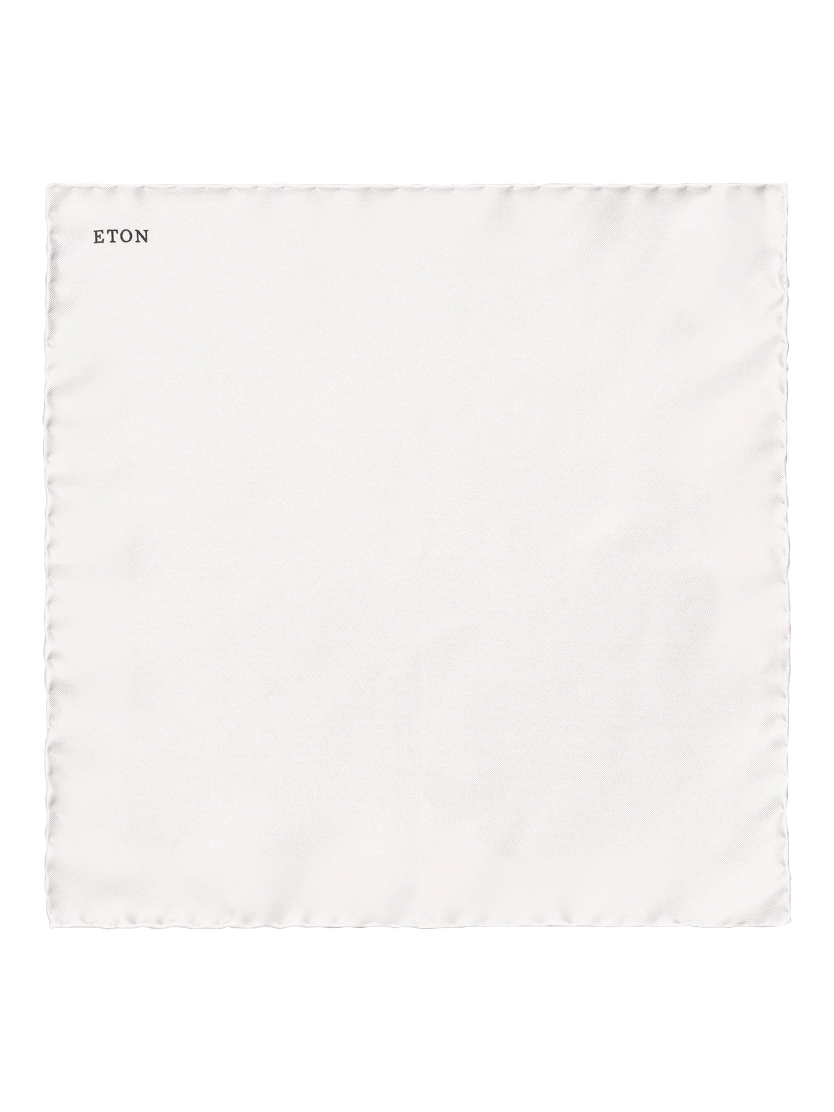 Eton pocket square white, imported from the UK