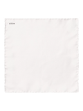 Eton pocket square white, imported from the UK