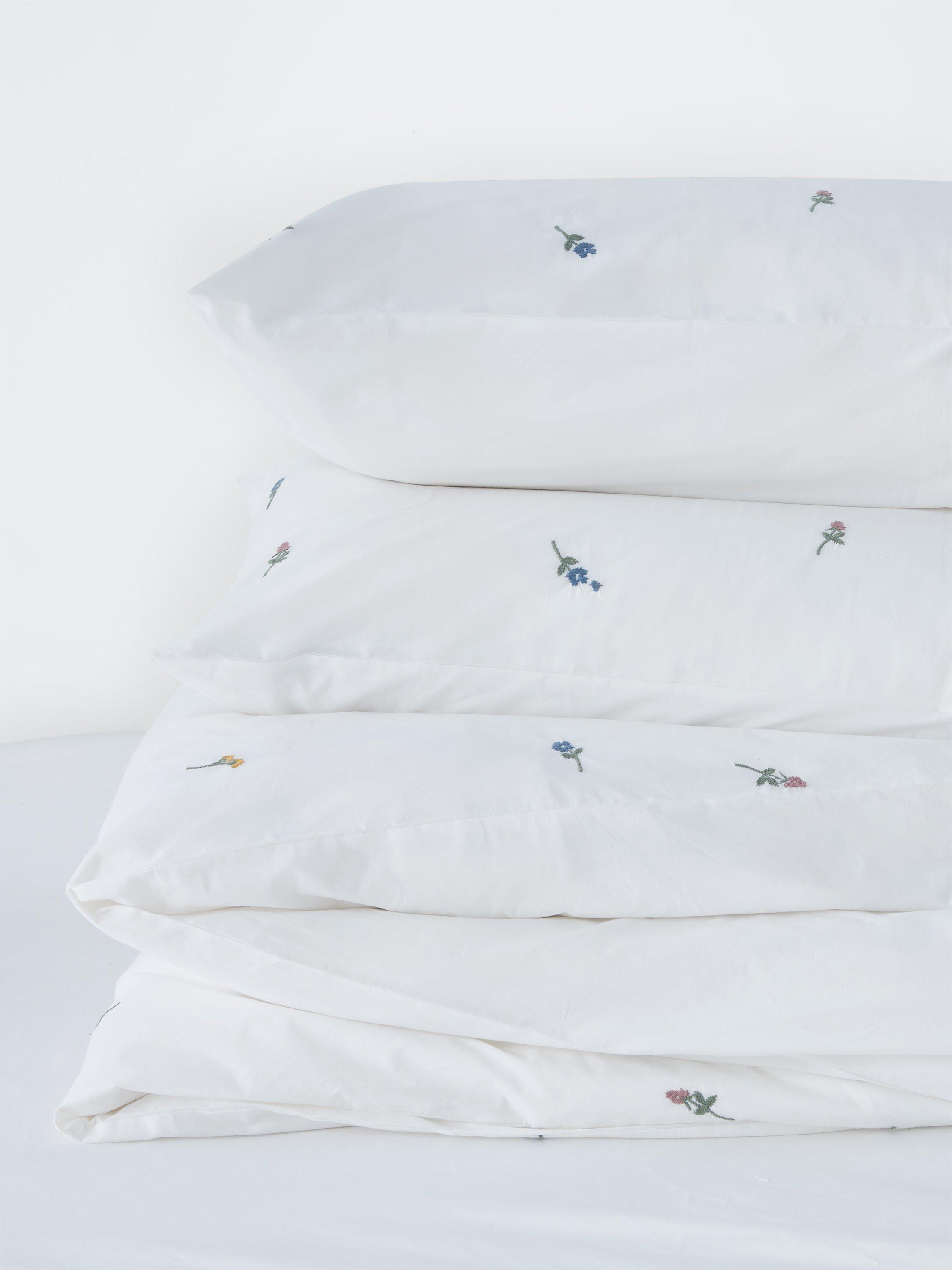John Lewis embroidered floral duvet cover set double, UK version