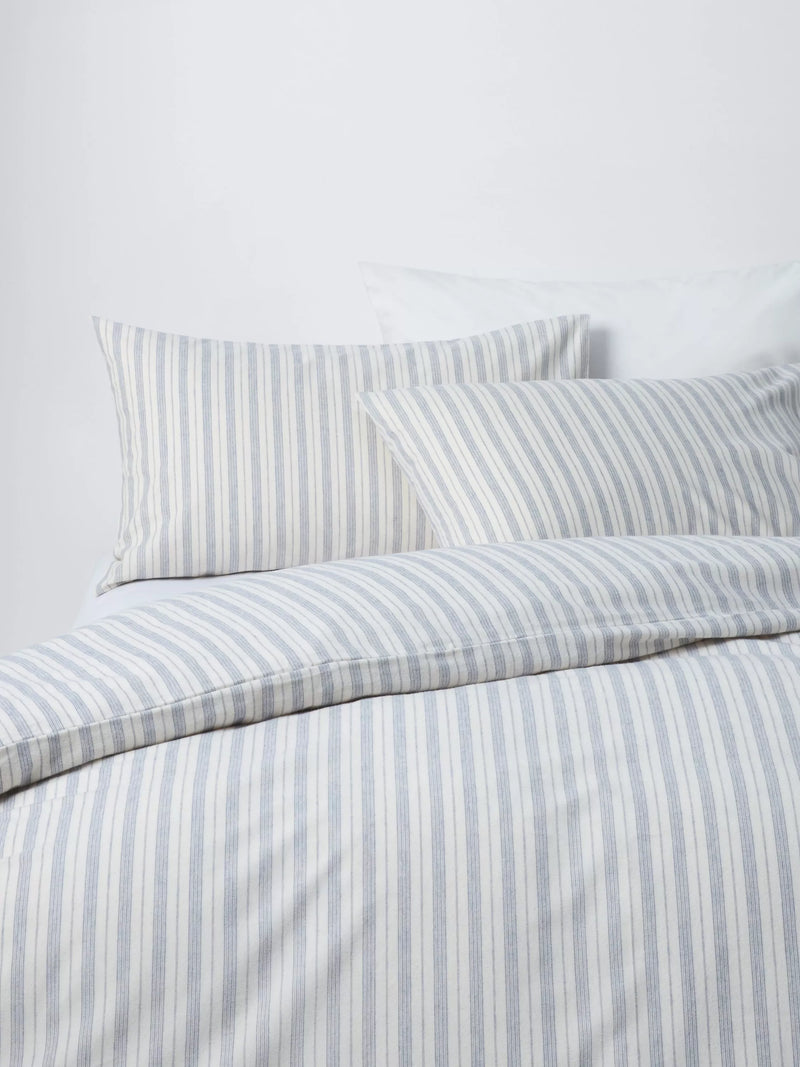 John Lewis Ottawa brushed cotton stripe bedding double, UK version