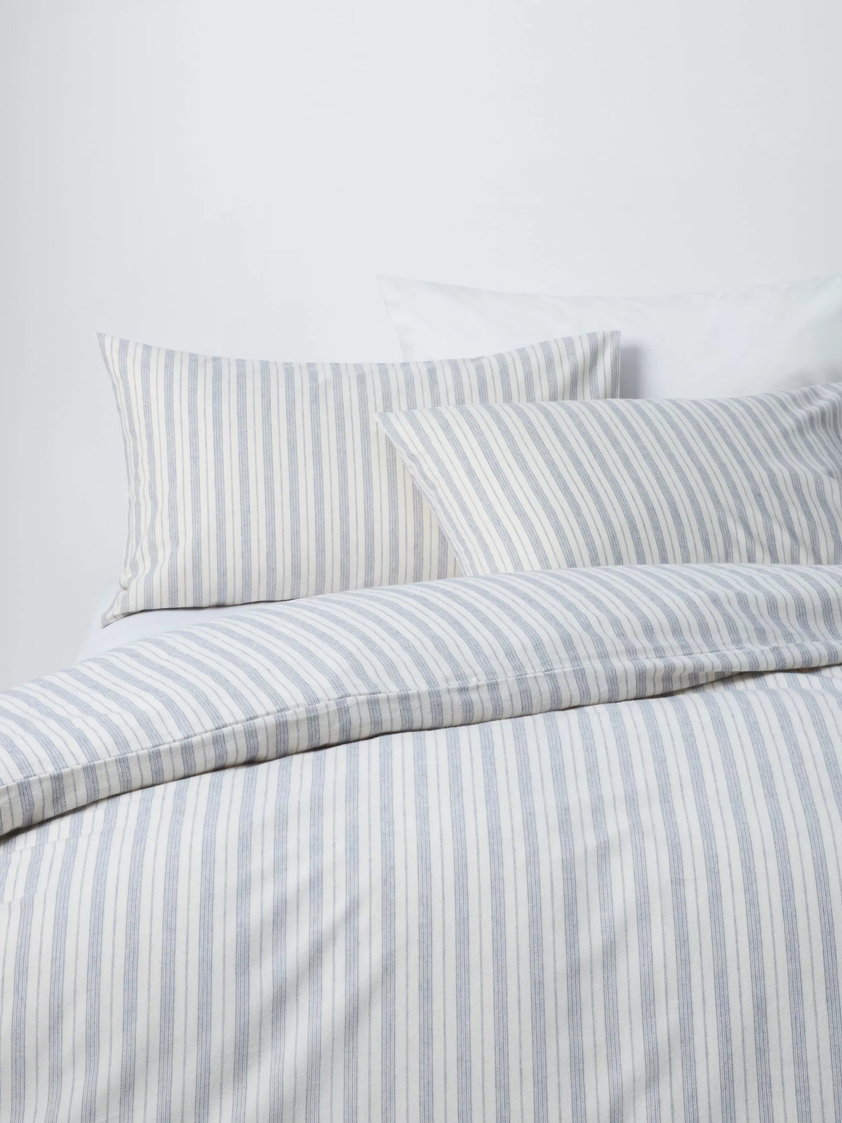 John Lewis Ottawa brushed cotton stripe bedding double, UK version