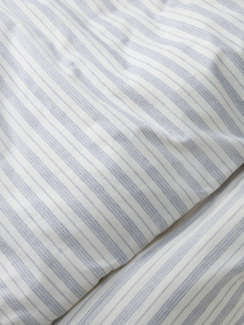 John Lewis Ottawa brushed cotton stripe bedding double, UK version