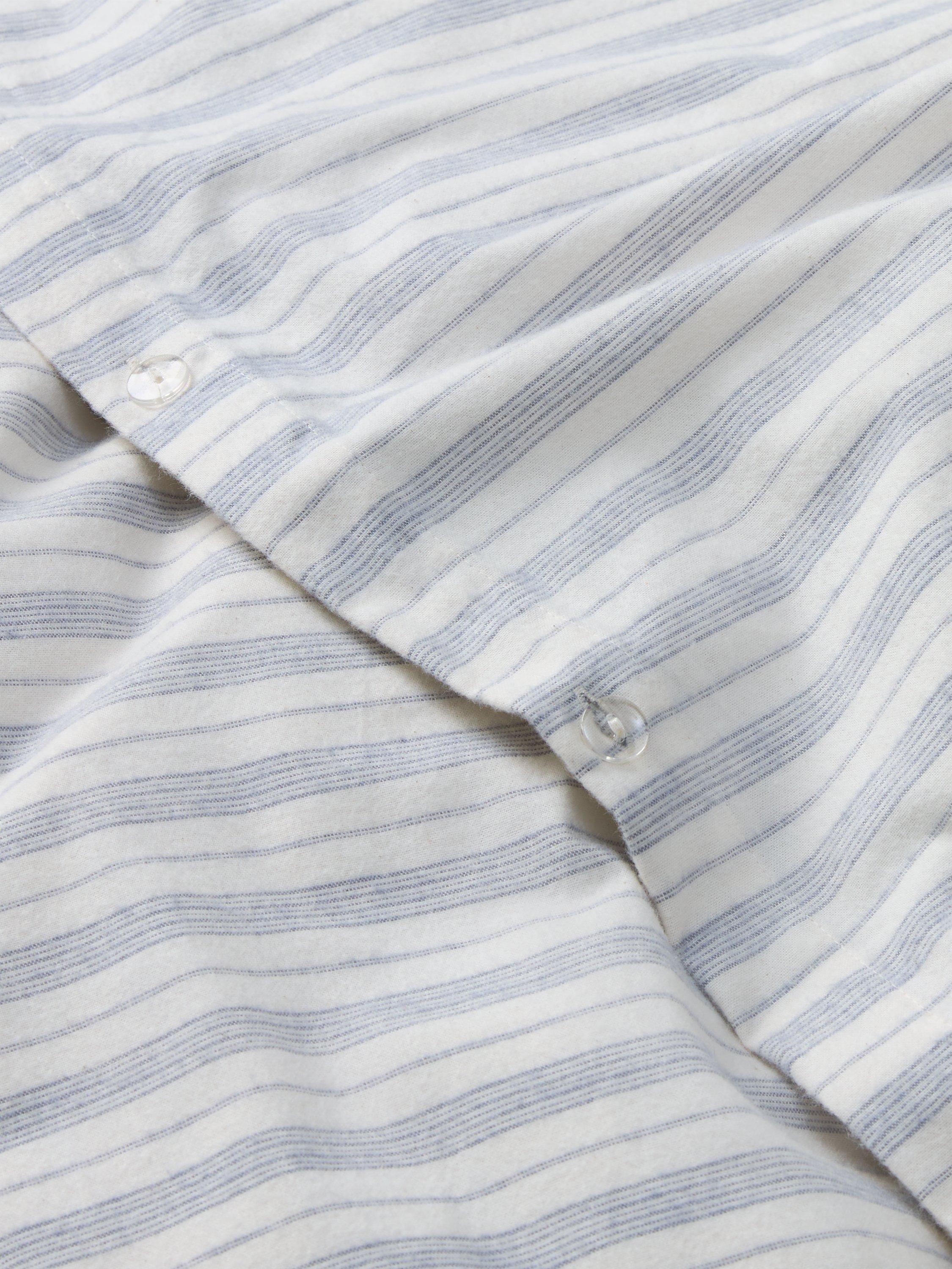John Lewis Ottawa brushed cotton stripe bedding double, UK version