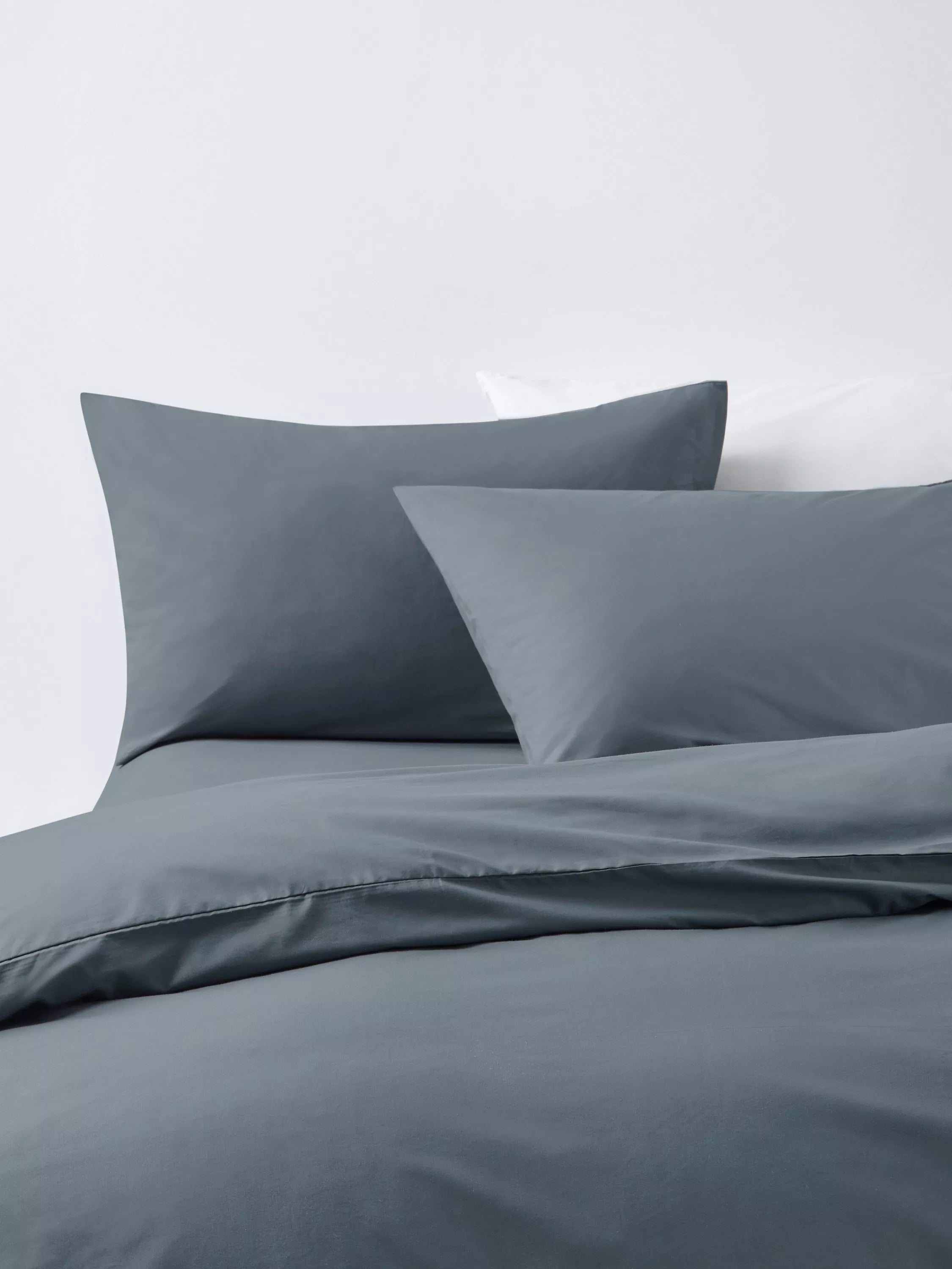 John Lewis Crisp & Fresh 400 Thread Count Organic Cotton Duvet Cover Set - Double