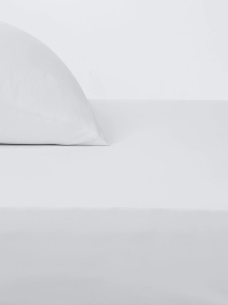 John Lewis fitted sheet 400 thread count organic cotton double (British brand)